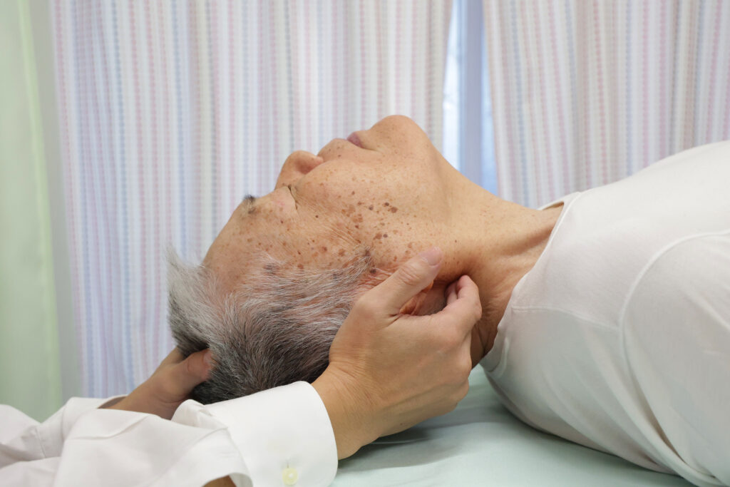 テクニックｰ仰向け-脳動脈